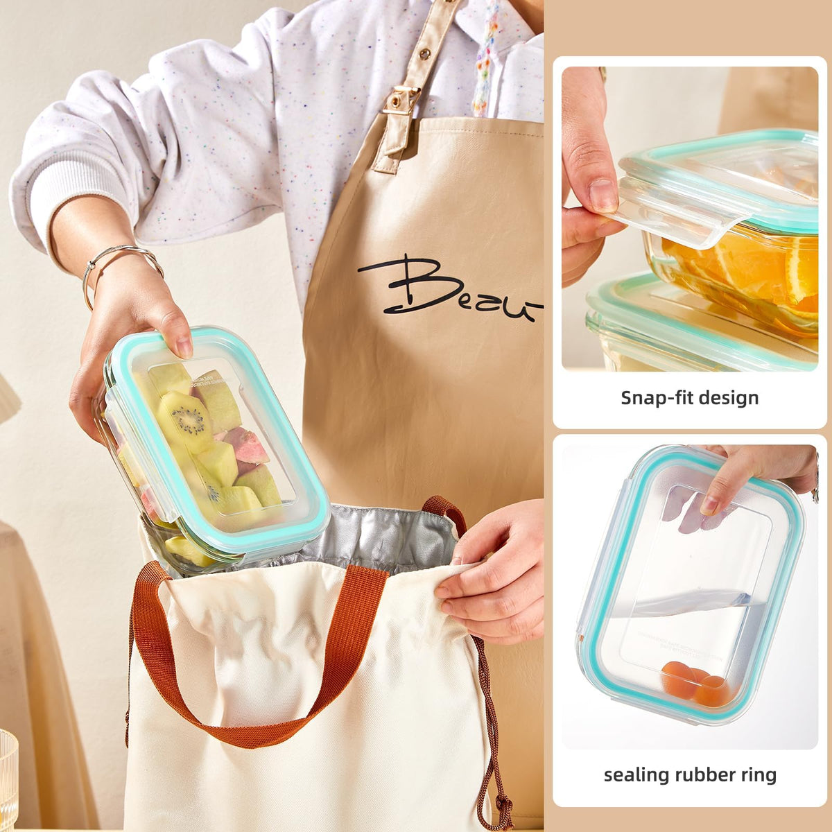 Liuruiyu containers are ideal for picnics and camping.
