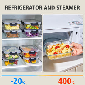 Liuruiyu portion-control containers support organized meal prep and reduced waste.