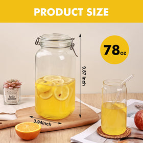 Liuruiyu wide-opening jars ease filling and scooping during cooking tasks.