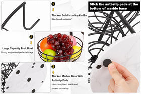 Livabber durable metal frame for long-lasting kitchen storage.