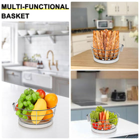 Livabber easy-assembly fruit basket with quick setup.