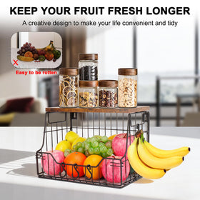 Livabber banana hangers keeping bananas accessible and off the counter