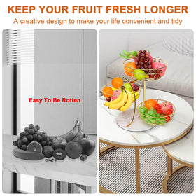 Livabber kitchen-counter fruit storage keeps items accessible