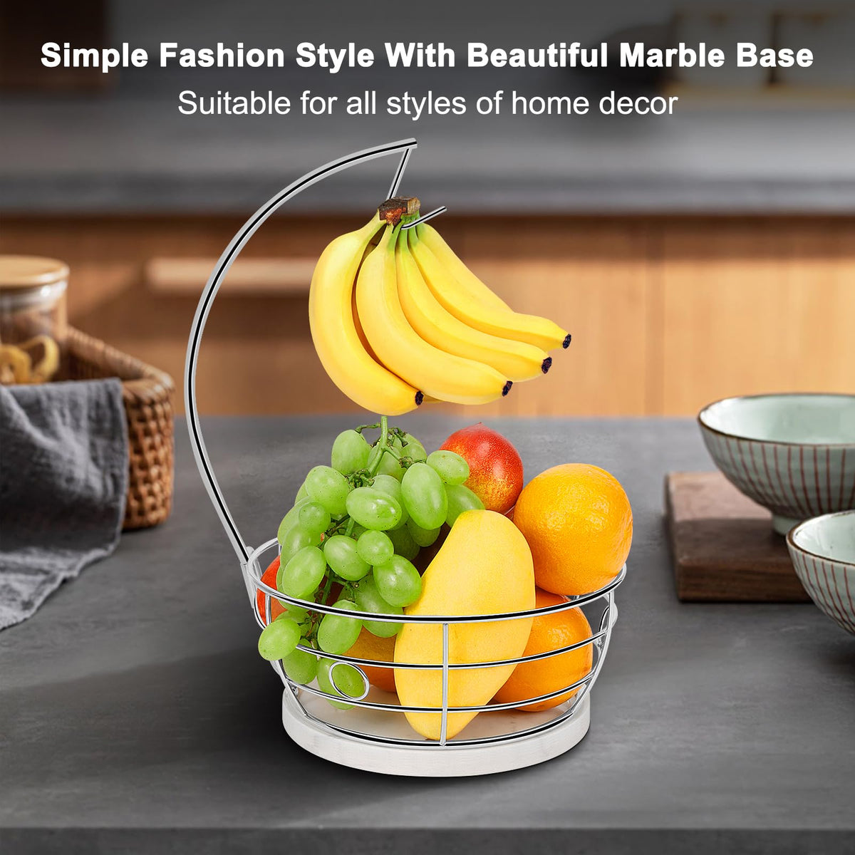 Livabber modern kitchen decor combines utility and style.