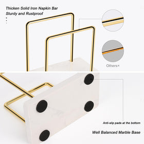 Livabber napkin holder screw assembly for quick setup