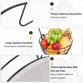 Livabber standing fruit and vegetable storage saves counter space in modern kitchens.