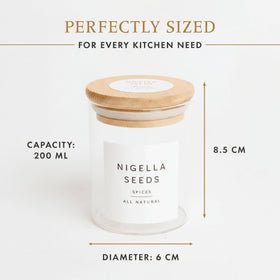 Ideal gift for home cooks seeking organized, stylish spice storage.