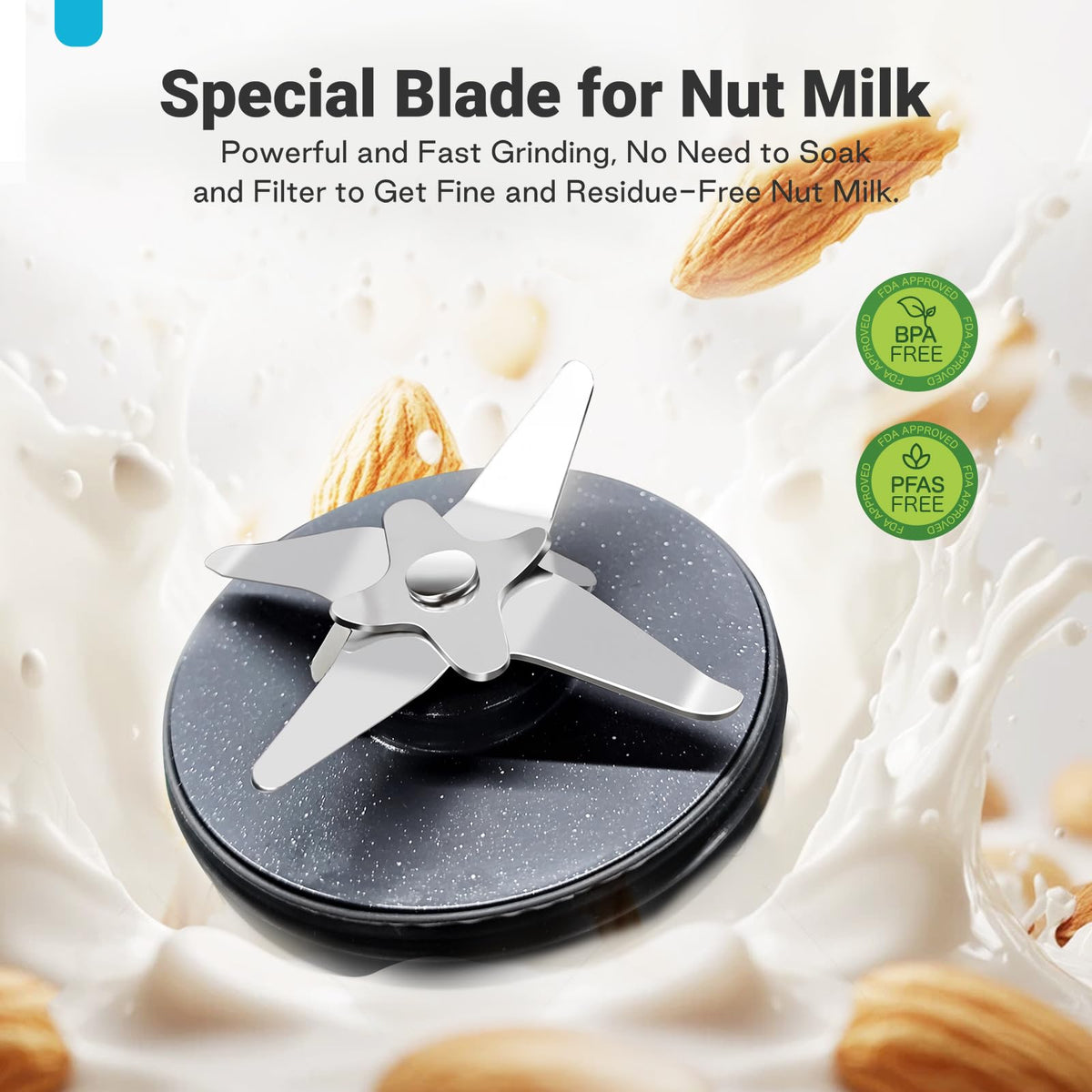 Livatro 12-in-1 program selection showcases versatile settings for plant milks and blends.