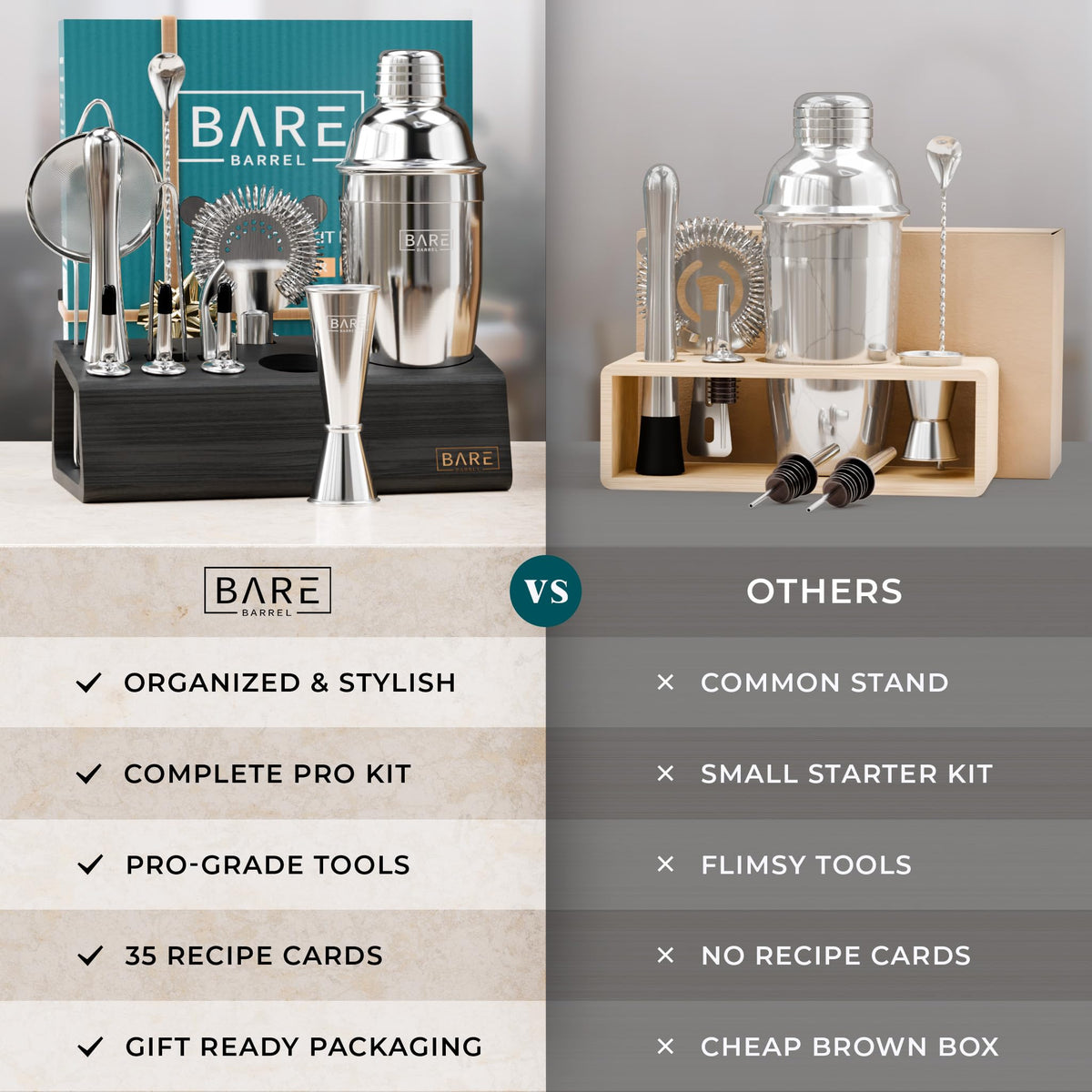 Livedrops Balance packaging box communicates thoughtful, recyclable packaging