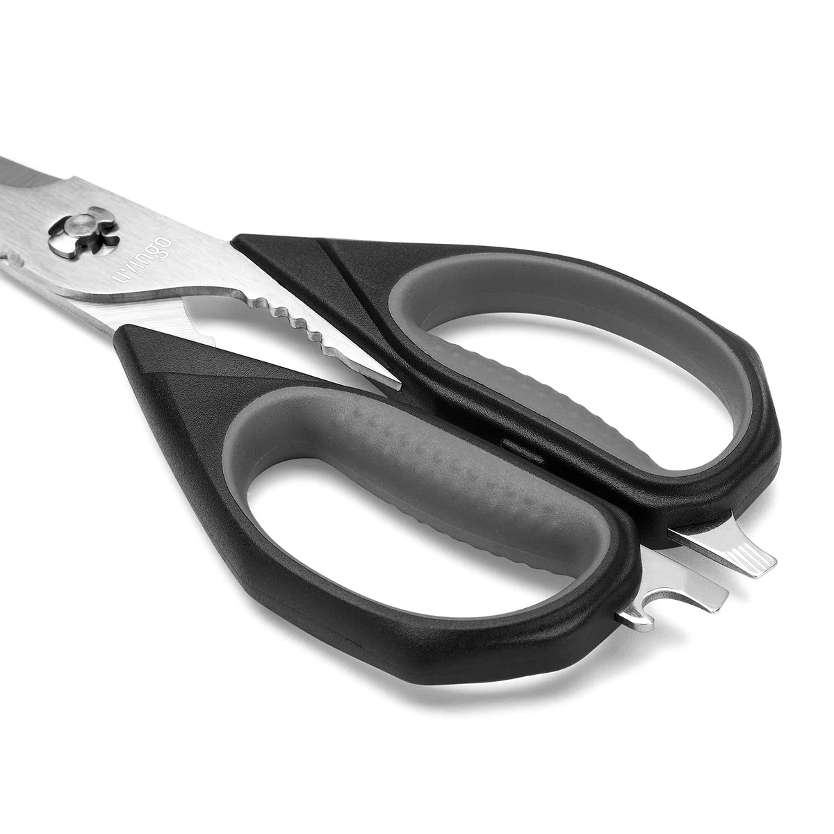 Non slip handles for comfortable left and right handed use