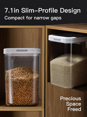 LivLab Mker push-button lid enables fast access during busy mornings.