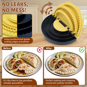 Livoanah 10-inch tortilla sealer press for large batches