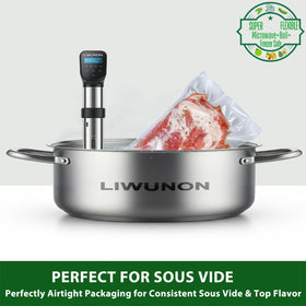 LIWUNON food preservation bag rolls used for practical storage scenarios