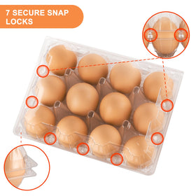 Lixavaer durable PET material provides clear visibility for inspection.