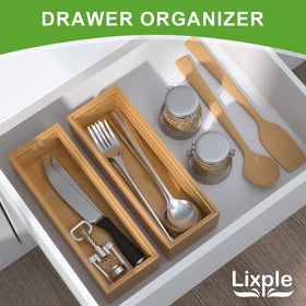 Lixple stackable design allowing compact drawer storage with top-access ease