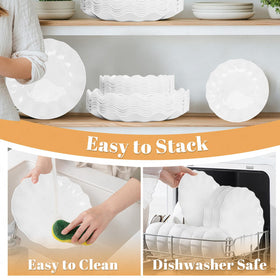 LIYH BPA-free plates, food-grade safety for snacks.