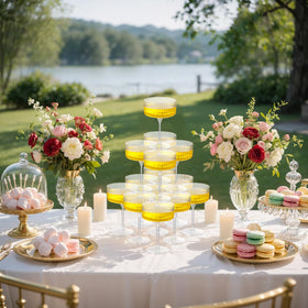LIYH brunch or casual gathering cups enhance stylish table setups.
