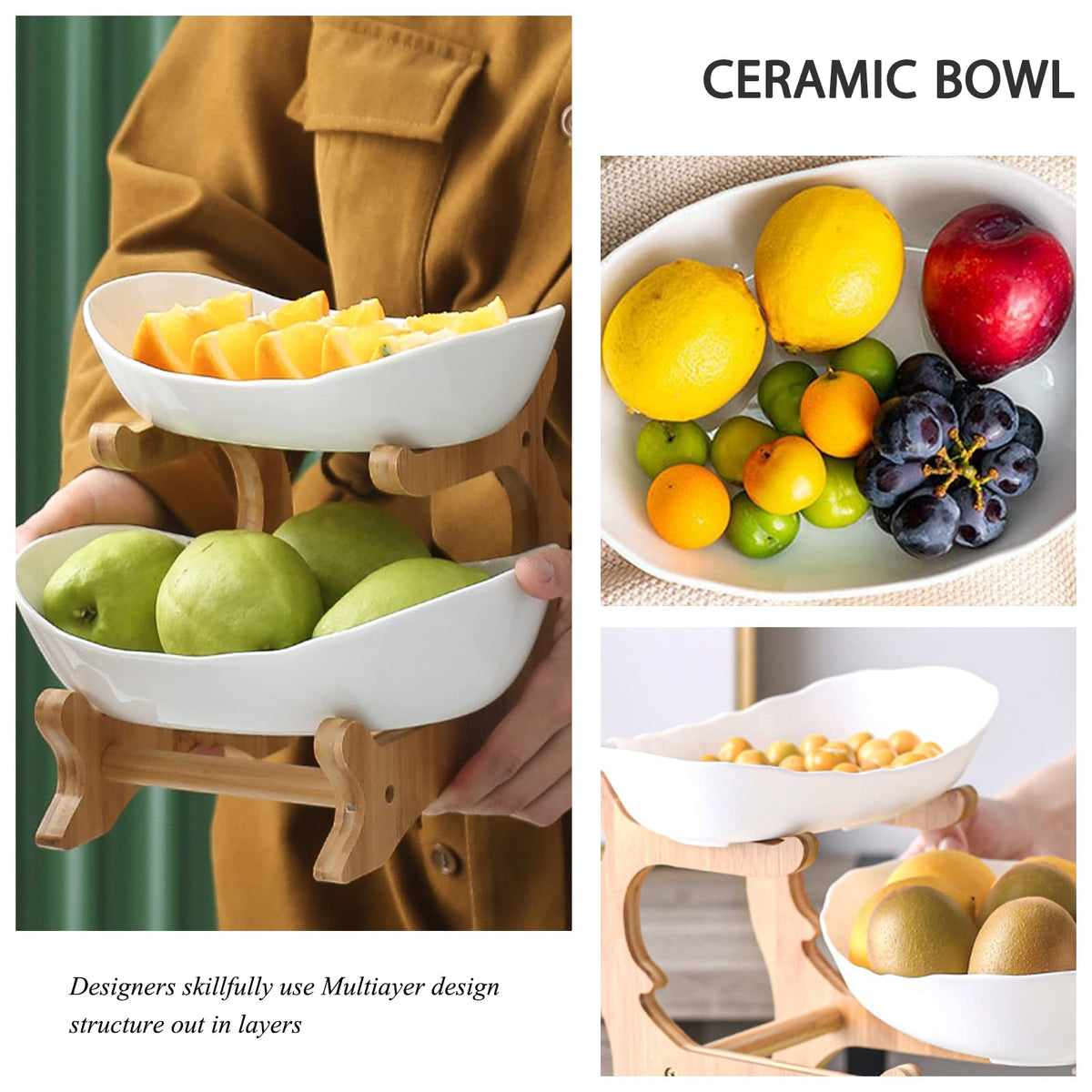 Liywall snack and dessert tray keeps treats within easy reach.