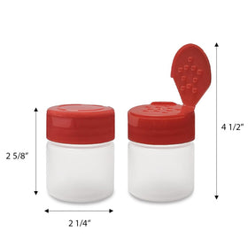 ljdeals travel-friendly spice jars ideal for trips and camping.