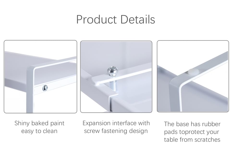 LJHFUQHUHU durable 3mm metal frame resists rust and daily use.