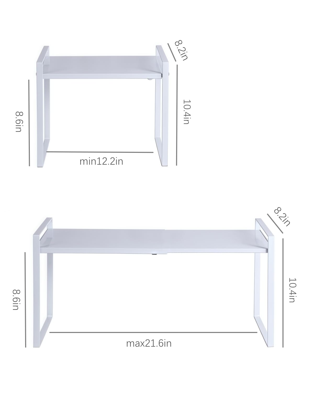 LJHFUQHUHU kitchen organizer under sink expands pantry storage.