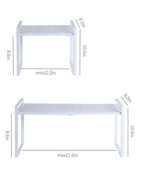 LJHFUQHUHU kitchen organizer under sink expands pantry storage.