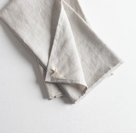 LK PureLife towel with hanging loop for easy storage and access.
