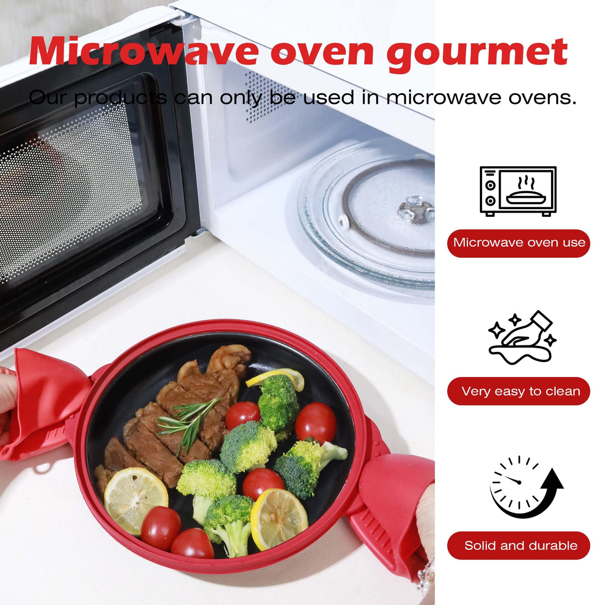 Lkicwah silicone oil brush included for even seasoning