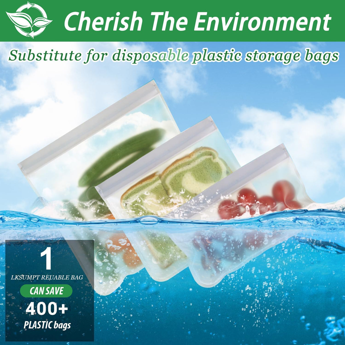 LKSUMPT eco-friendly alternative to disposable plastic bags.