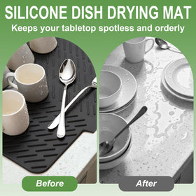 LKYLIVE heat-resistant mat supports hot pots up to 450°F