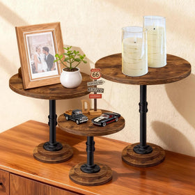 LLAXERGU sturdy base cake stand ensures wobble-free serving