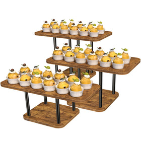 LLAXERGU cupcake stand top tray for stylish party displays.