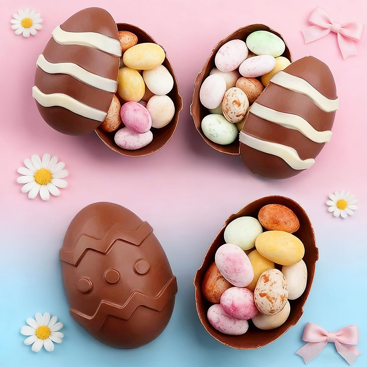 LLchunyun Easter molds easy-release design for seamless unmolding