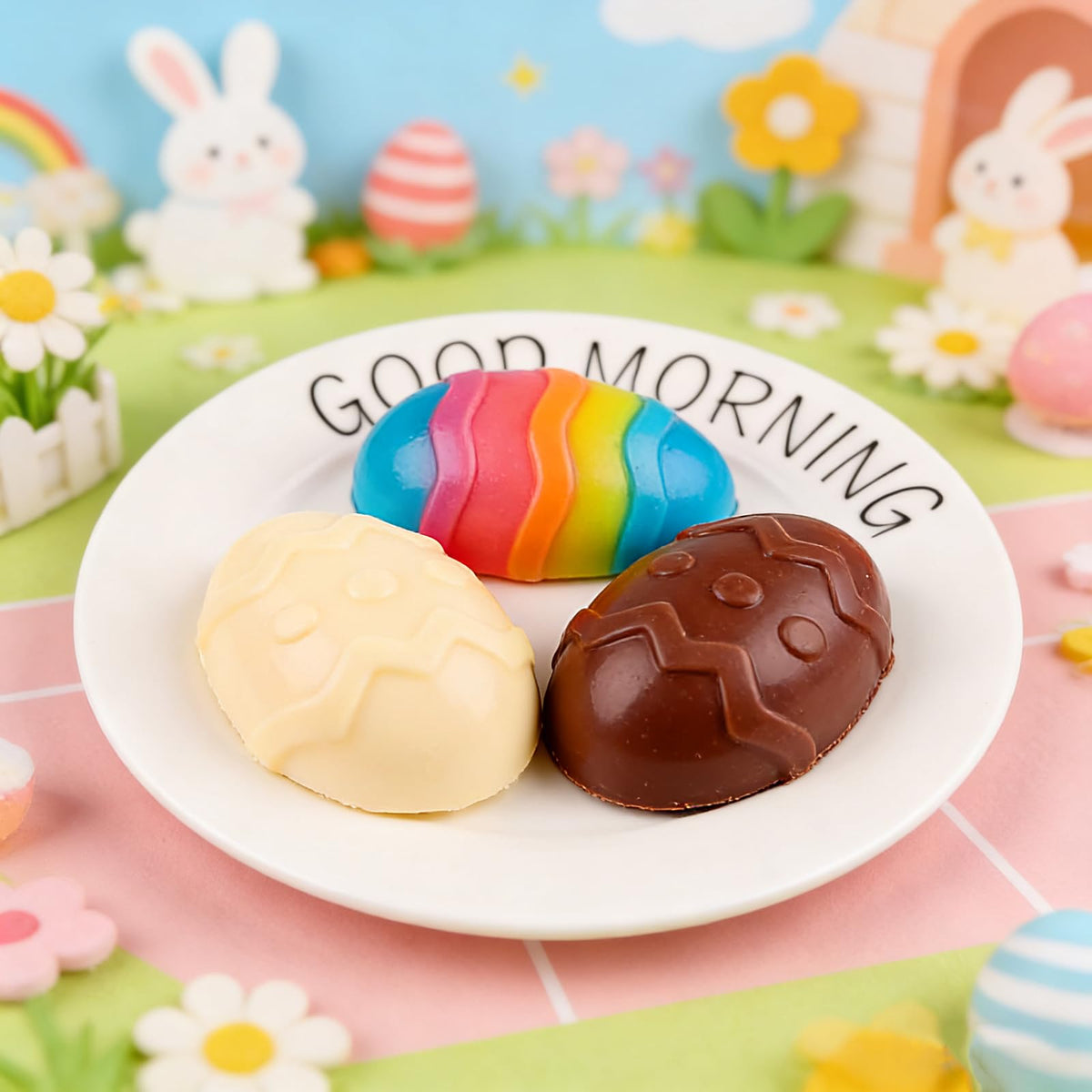 LLchunyun jello egg mold for vibrant, wobbly jelly eggs