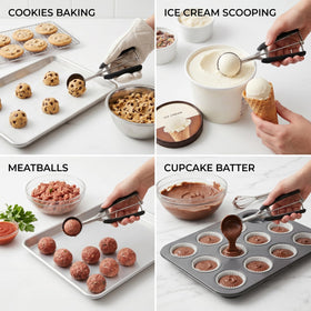 LLESCA large 3 Tbsp scoop for bigger servings.