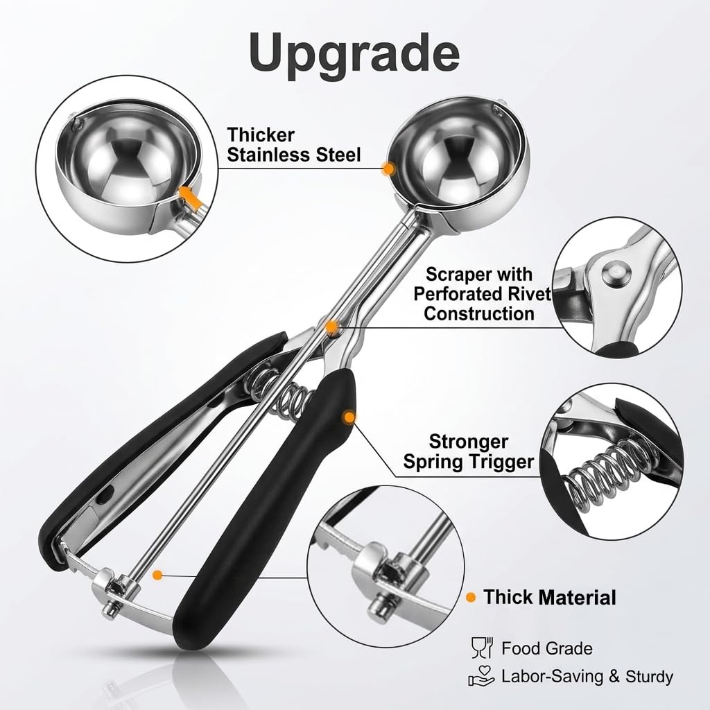 LLESCA medium 2 Tbsp scoop for standard portions.