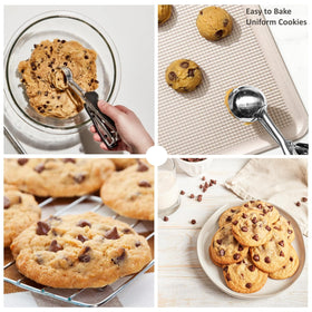 LLESCA non-slip grip handle designed for comfortable scooping.