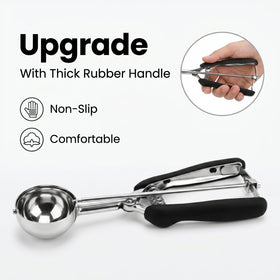 LLESCA small 1 Tbsp scoop for uniform dough portions.