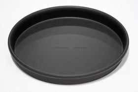 Lloyd Pans straight sided 10-inch pizza pan for even baking and consistent crust.