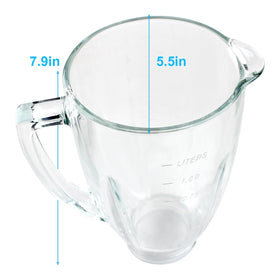 LMEI bottom cap 004902-003-NP0 compatible jar, secure seal during blending.