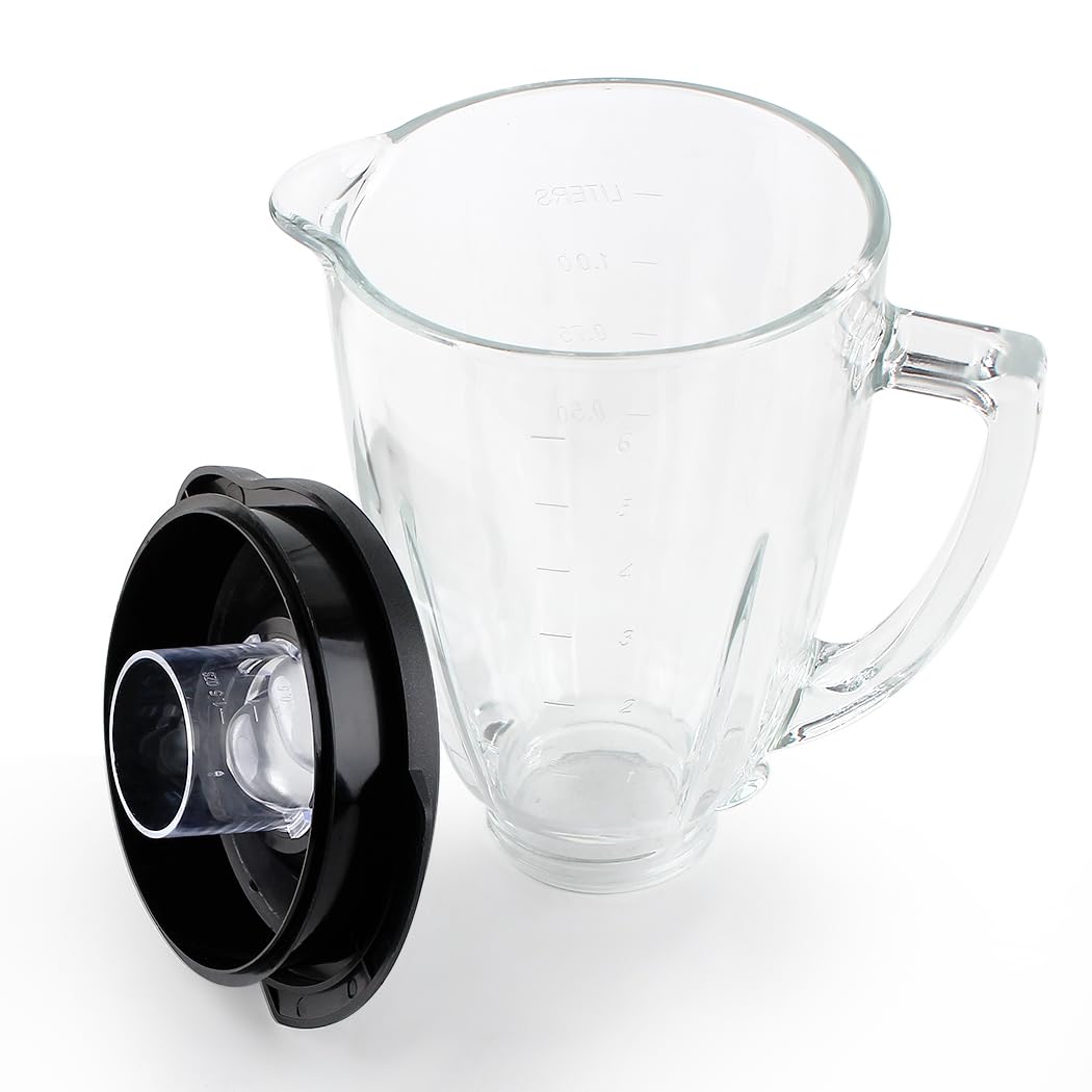 LMEI Classic Series compatible jar, durable glass for everyday blending.
