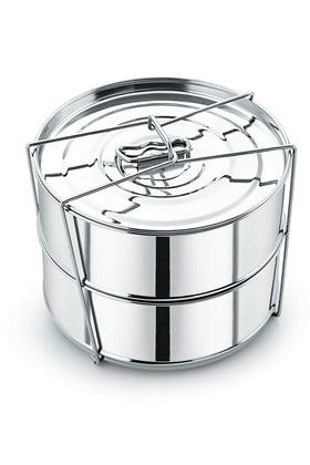 LNM Steamer Pans stackable insert pan ideal for multi-dish Pot-in-Pot meals