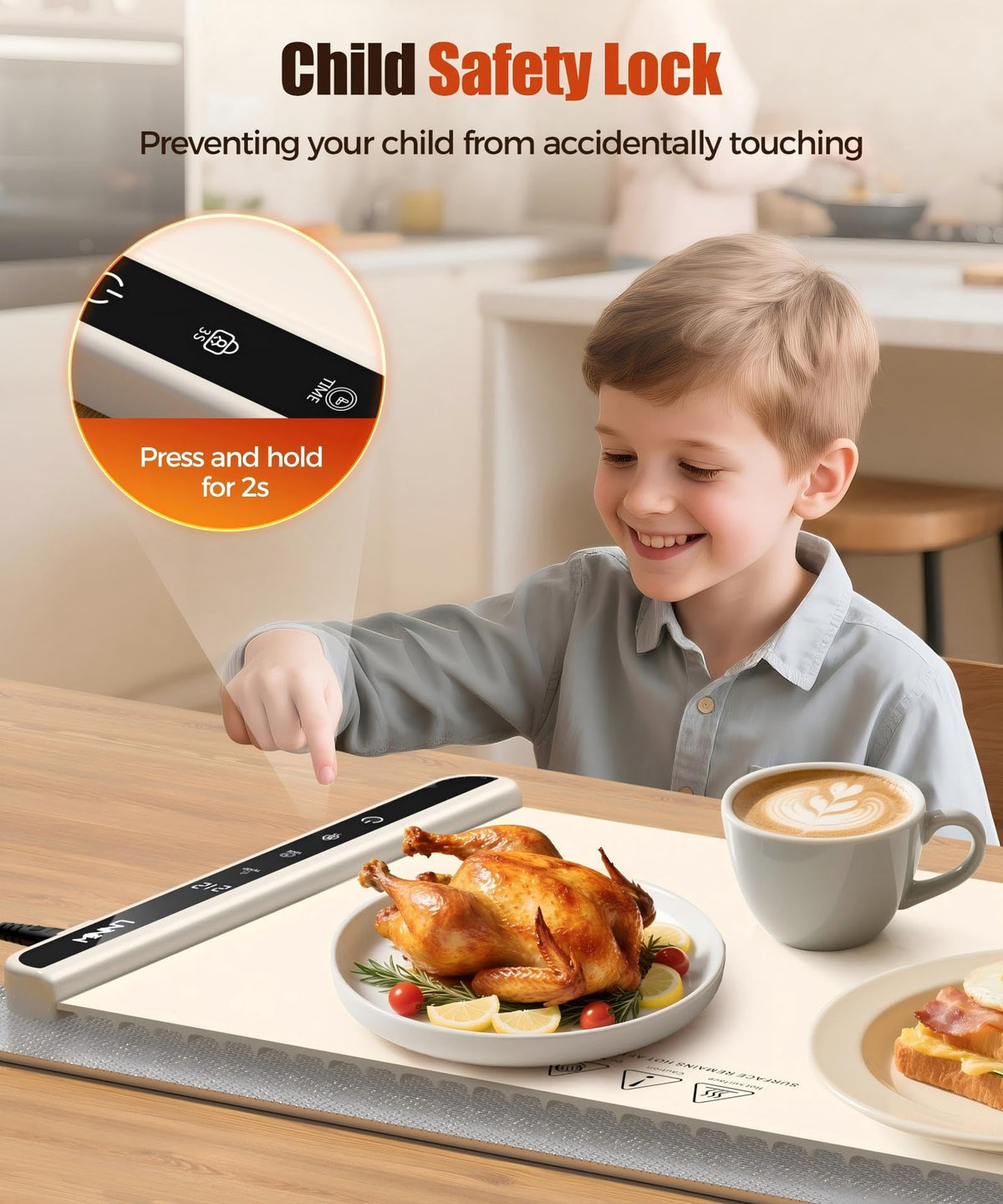 LNNIW ideal for dining and buffets with multiple warm dishes