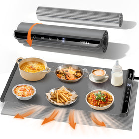 LNNIW Food Warming Mat header view showing compact warmth for family meals