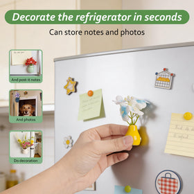 LNYSSQ 22-vase kit brightens kitchens and offices instantly.