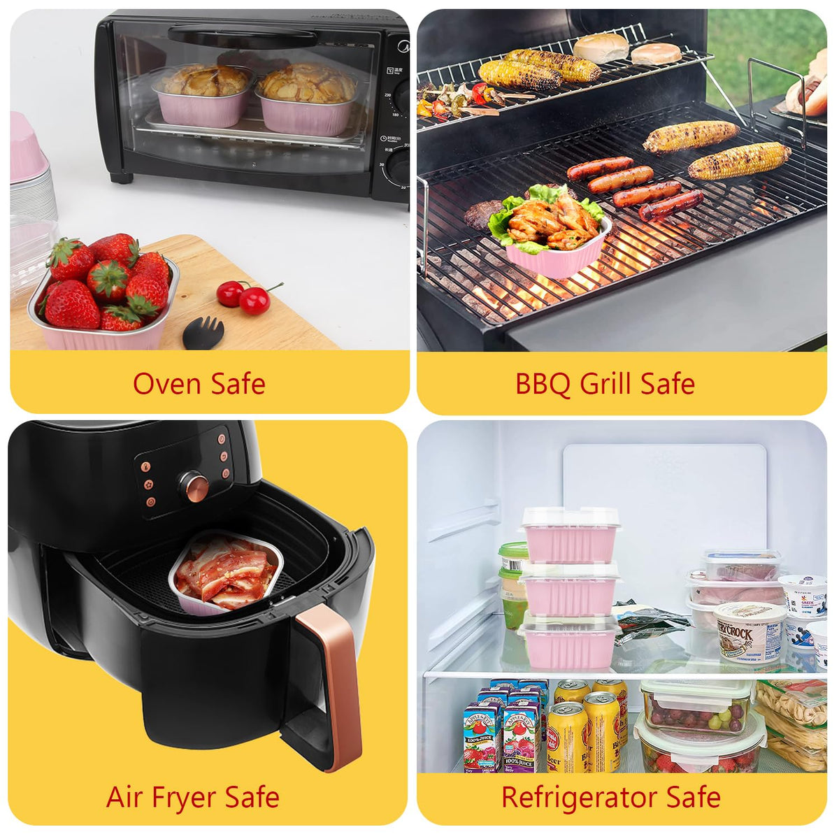 LNYZQUS bulk 40 pack mini pans for bake sales and events
