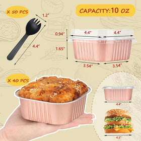 LNYZQUS disposable containers bulk simplify prep, transport, and gifting treats.