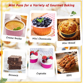 LNYZQUS pink cupcake pans set ideal for parties and home baking.