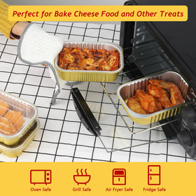 LNYZQUS recyclable foil pans support eco-friendly dining and leftovers.