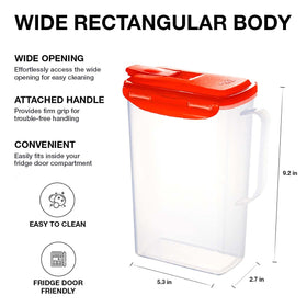 LocknLock Aqua BPA-free plastic for safe daily use with various beverages
